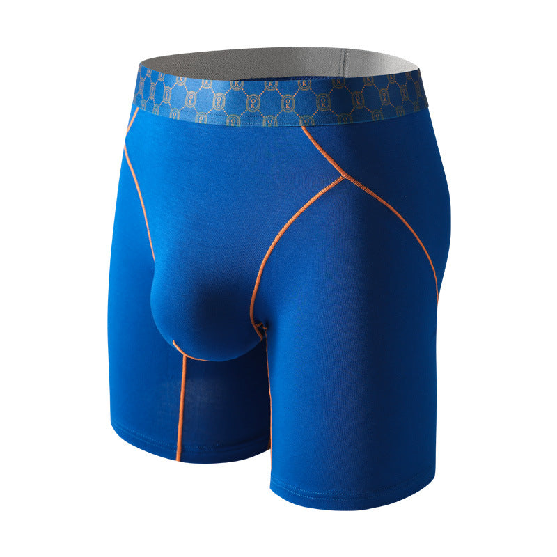Men's Bamboo Fiber Anti-chafing Underwear, Five-point Breathable And Loose Shorts