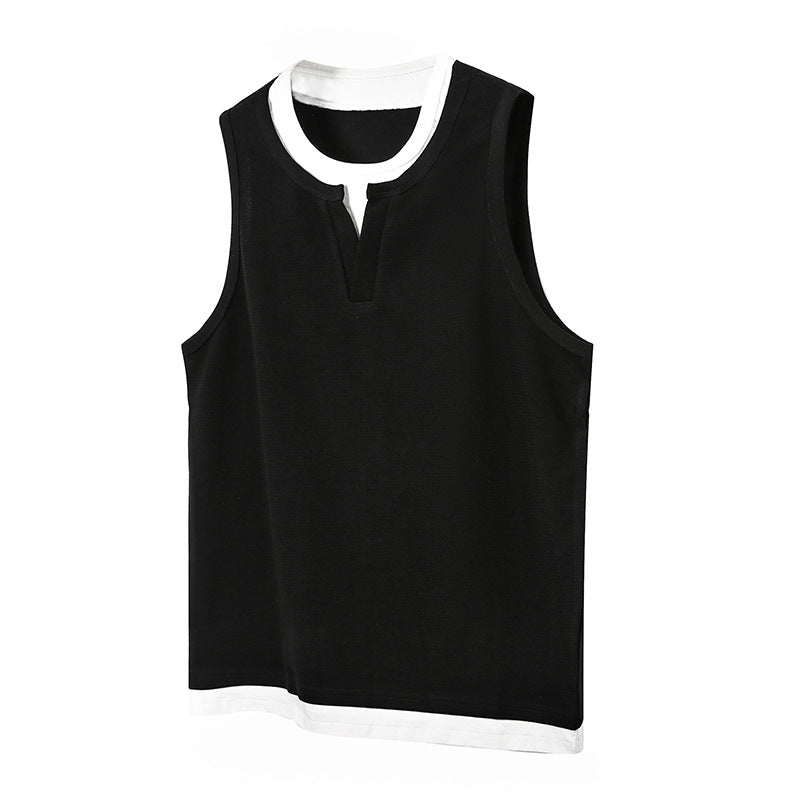 Summer Fashion Brand Loose Fitness Sports Vest