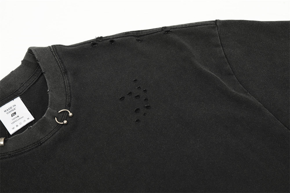 Fashion Short Sleeve Loose T-shirt Men